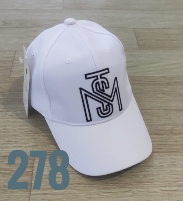 Gorra Clasica - Mon Borde - Blanco Flex - Ajuste Hebilla