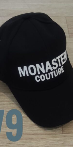 Gorra Clasica - Mon Clasico - Negro Flex - Ajuste Hebilla