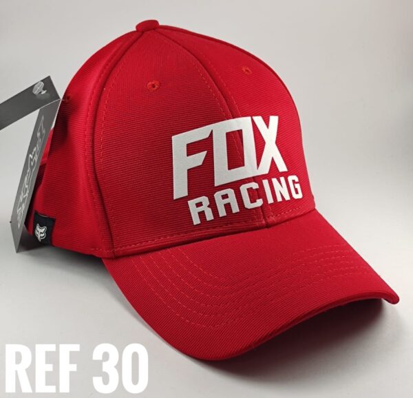 Gorra Clasica - Fo Clásico - Rojo Flex - Ajuste Hebilla