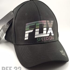 Gorra Clasica - Fo Fraccionado - Negro Flex - Ajuste Hebilla