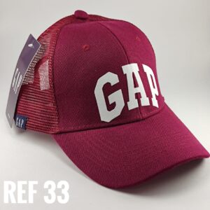 Gorra Clasica - GA Clasico - Vinotinto Malla - Ajuste Plastico