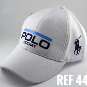 Gorra Clasica - Polo Sport - Blanco Flex - Ajuste Hebilla