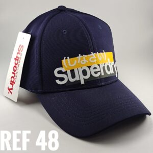 Gorra Clasica - Sup Fondos - Azul Oscuro Flex - Ajuste Hebilla