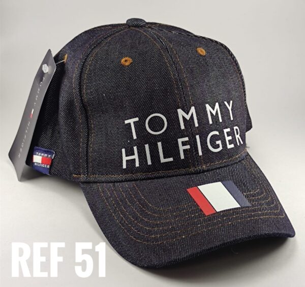Gorra Clasica - Tom Clasico - Jean Azul - Ajuste Velcro