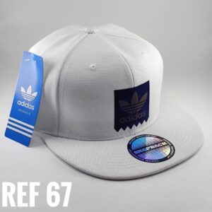 Gorra Clasica - Adi Zig Zag - Plana Blanco - Ajuste Plástico