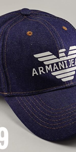 Gorra Clasica - Arm AX - Jean Azul - Ajuste Velcro