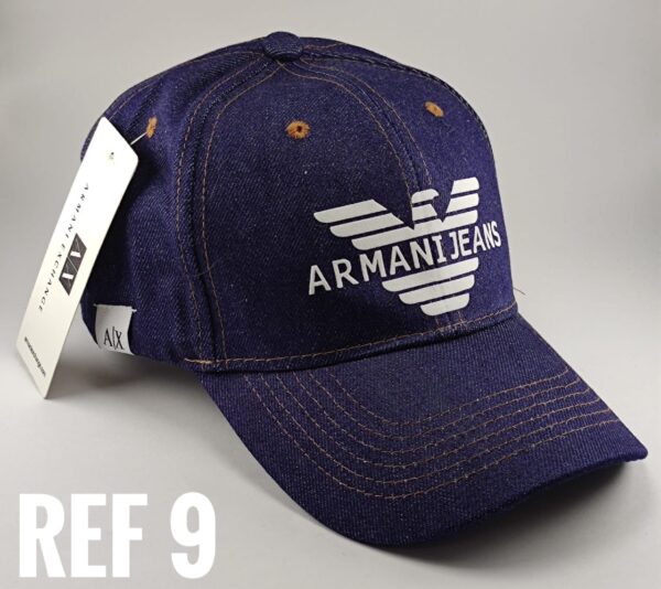 Gorra Clasica - Arm AX - Jean Azul - Ajuste Velcro