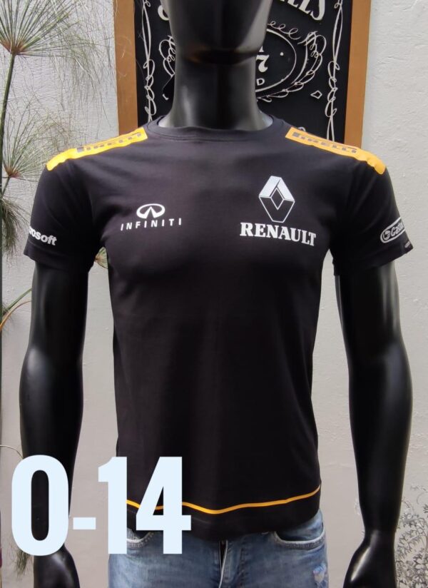 Camiseta Racing - Orbita Renault - Negro
