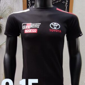 Camiseta Racing - Orbita Toyota - Negro