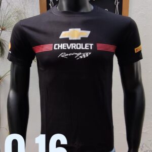 Camiseta Racing - Orbita Chevrolet - Negro