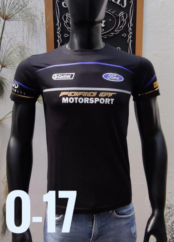 Camiseta Racing - Orbita Ford - Negro