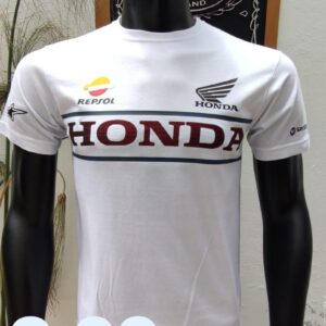 Camiseta Racing - Orbita Honda - Blanco