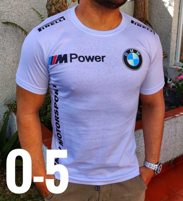 Camiseta Racing - Pum BMW - Blanco