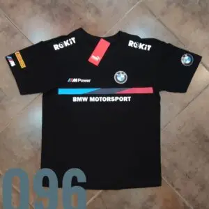 Camiseta Racing - Pum BMW Linea horizontal - Negro