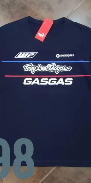 Camiseta Racing - Pum KTM Gasgas - Azul Oscuro