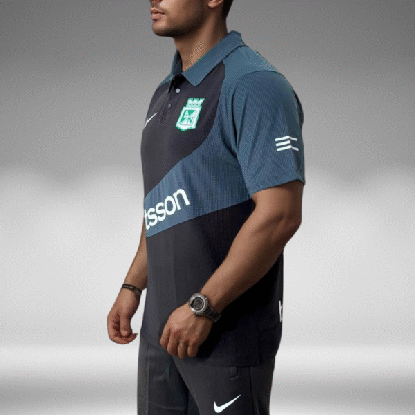 Polo Curva - Nacional Betsson - Negro/Verde Oscuro - Image 2