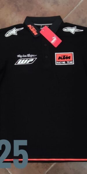 Polo Racing - KTM Recuadro - Negro