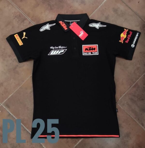 Polo Racing - KTM Recuadro - Negro