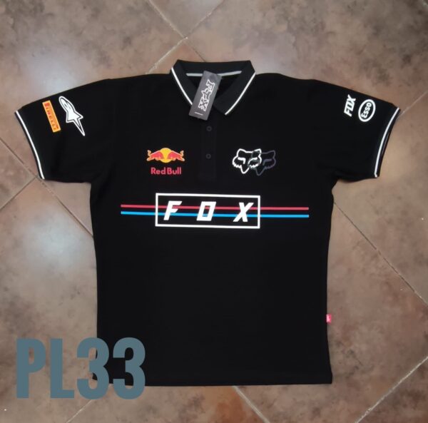 Polo Racing - Fo Recuadro - Negro