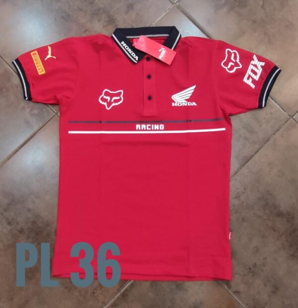 Polo Racing - Honda Fo Lineas - Rojo