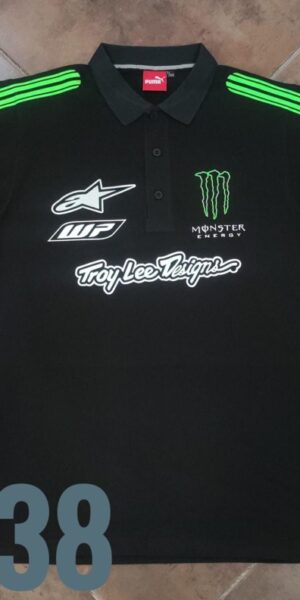 Polo Racing - Monster Troylee - Negro