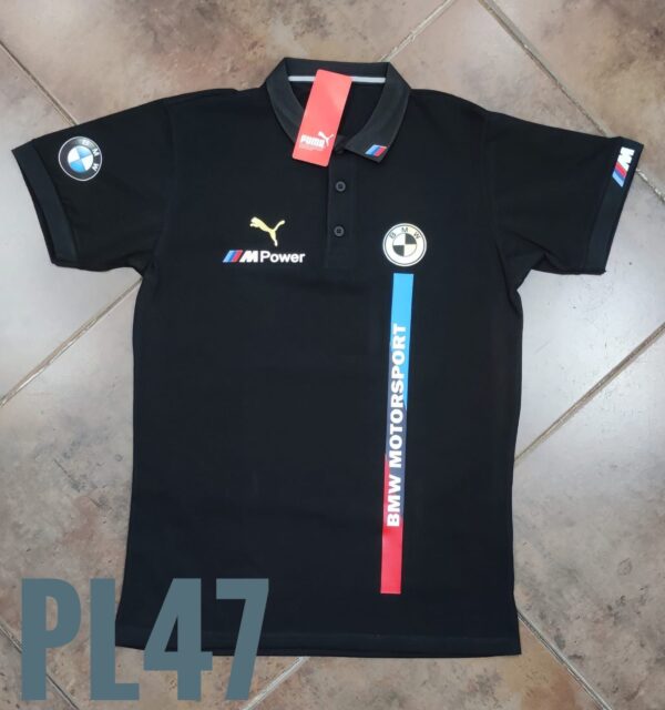 Polo Racing - BMW Linea Lateral - Negro