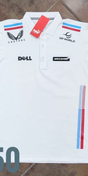 Polo Racing - McLaren Linea Lateral - Blanco