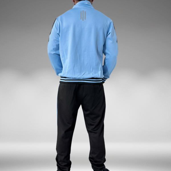Sudadera Rib - Millonarios - Negro / Azul Claro - Image 4
