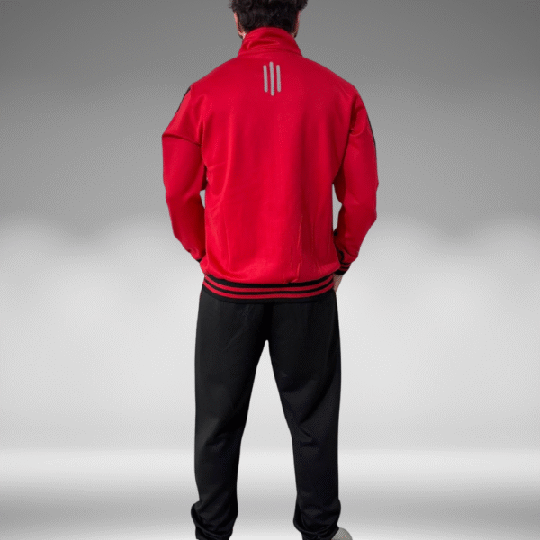 Sudadera Rib - Ferrari - Negro / Rojo - Image 4