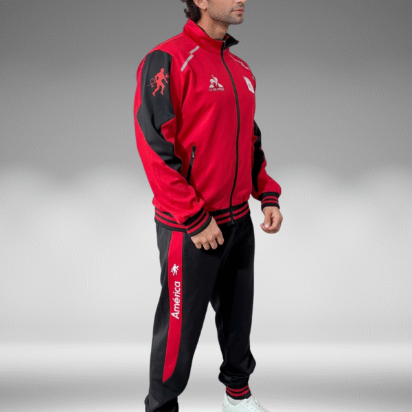 Sudadera Rib - América - Negro / Rojo - Image 2