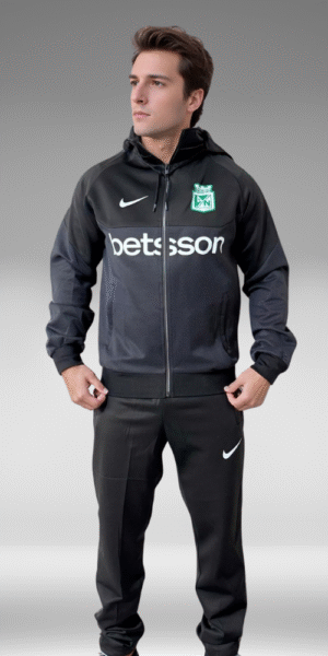 Sudadera Unicolor - Nacional - Negro