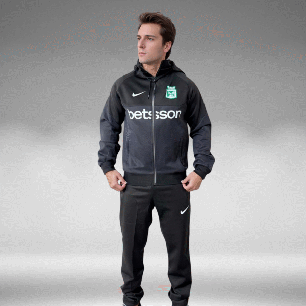 Sudadera Unicolor - Nacional - Negro