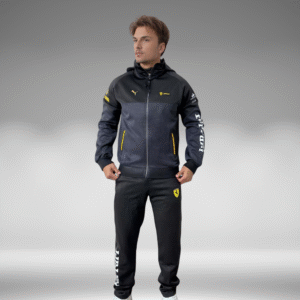 Sudadera Unicolor - Ferrari - Negro