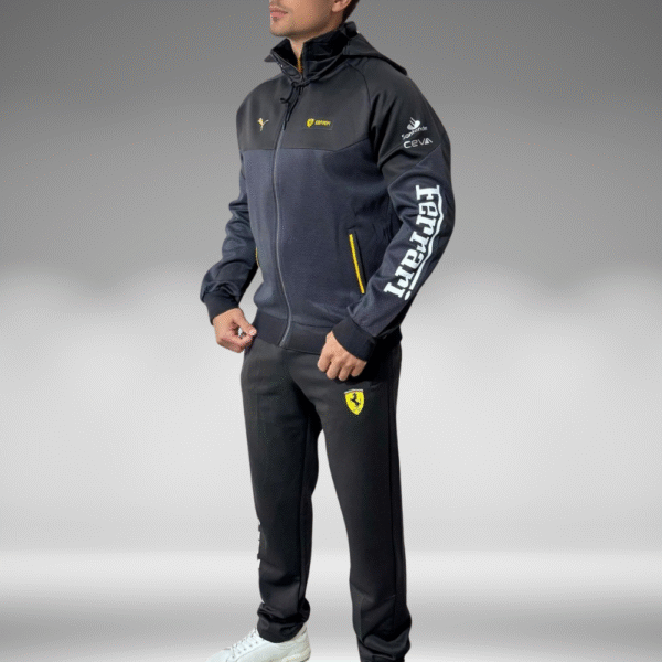 Sudadera Unicolor - Ferrari - Negro - Image 3