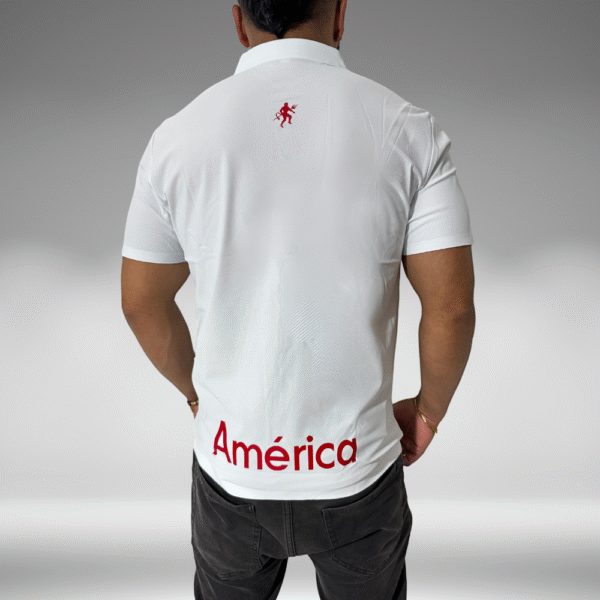 Polo Premium - America Lineas Mangas - Blanco - Image 3