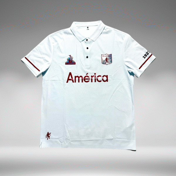 Polo Premium - America Lineas Mangas - Blanco - Image 4