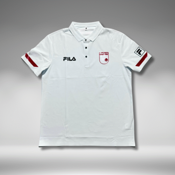 Polo Premium - Santa Fe Lineas Mangas - Blanco - Image 4
