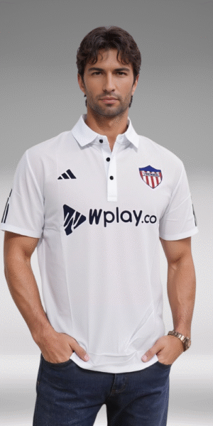 Polo Premium - Junior Lineas Mangas - Blanco