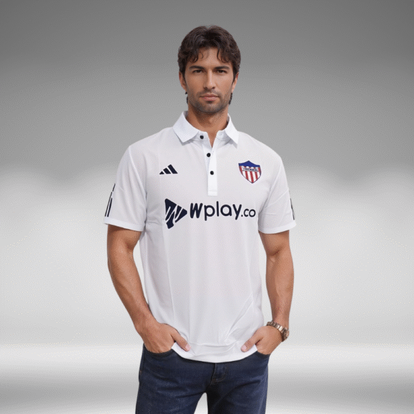 Polo Premium - Junior Lineas Mangas - Blanco