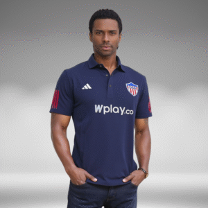 Polo Premium - Junior Lineas Mangas - Azul Oscuro