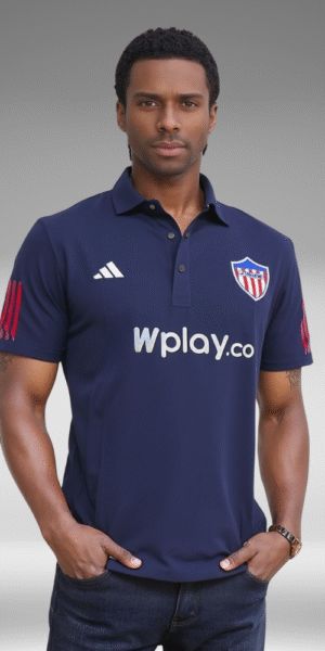 Polo Premium - Junior Lineas Mangas - Azul Oscuro