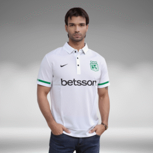 Polo Premium - Nacional Lineas Mangas - Blanco