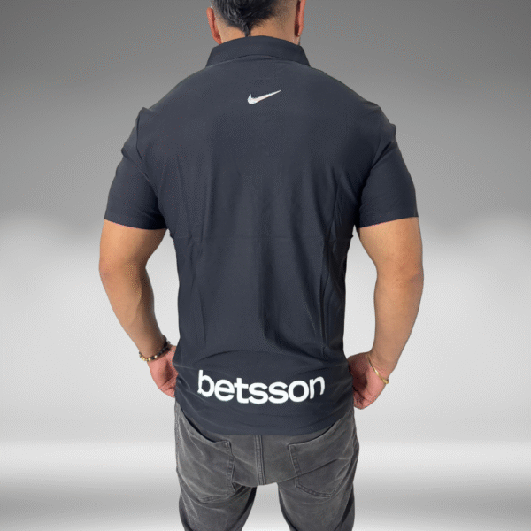 Polo Premium - Nacional Lineas Mangas - Negro - Image 2