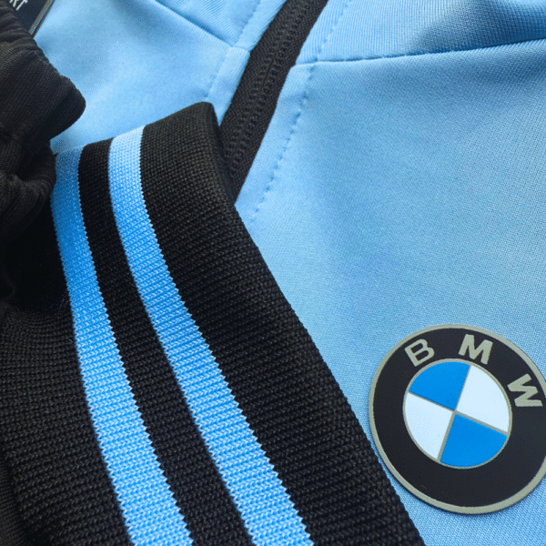 Sudadera Rib - BMW - Negro / Azul Claro - Image 5