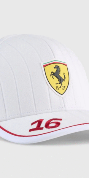 Gorra AAA - Ferrari Blanca Lewis Hamilton 2025