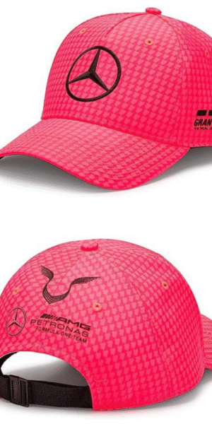 Gorra AAA - Mercedes Benz Lewis Hamilton Fucsia