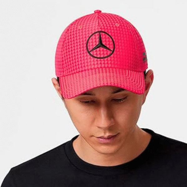 Gorra AAA - Mercedes Benz Lewis Hamilton Fucsia - Image 3