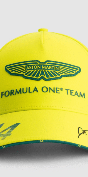 Gorra AAA - Aston Martin Fernando Alonzo Amarilla
