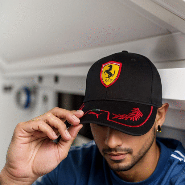 Gorra AAA - Ferrari Royal negra - Image 3