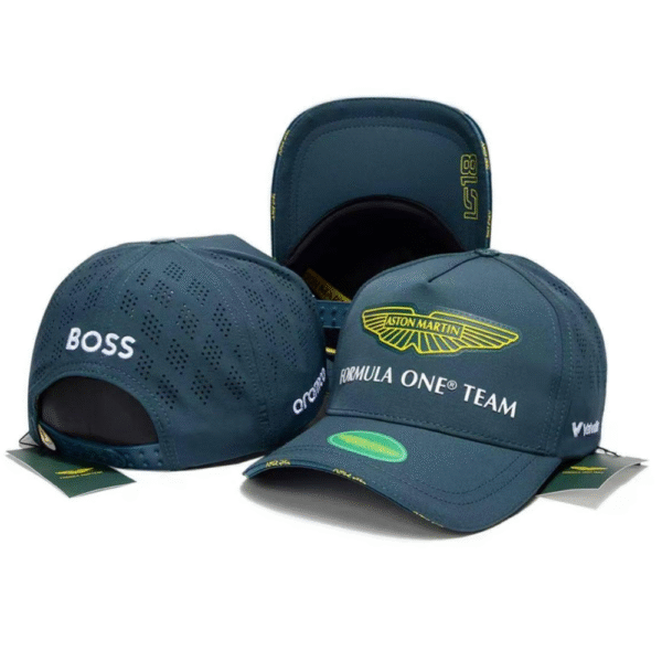 Gorra Gama Alta - Aston Martin Fernando Alonzo Premium